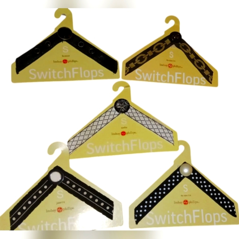 5 pairs of SwitchFlops bands Size S (sizes 5-6)